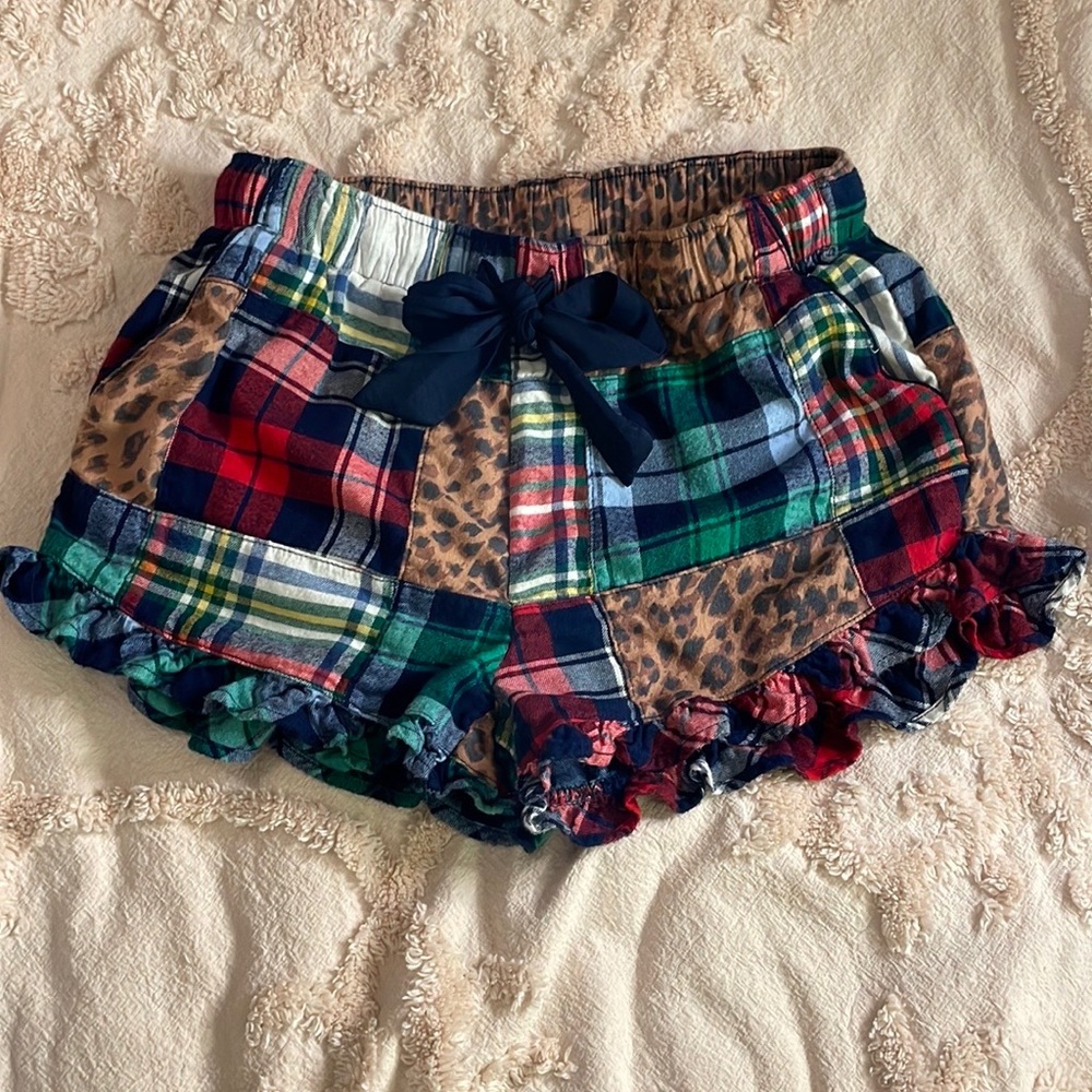 Aerie | Patchwork Lounge Shorts - Picture 7 of 7